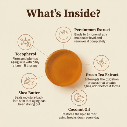 Deodorizing Persimmon Soap